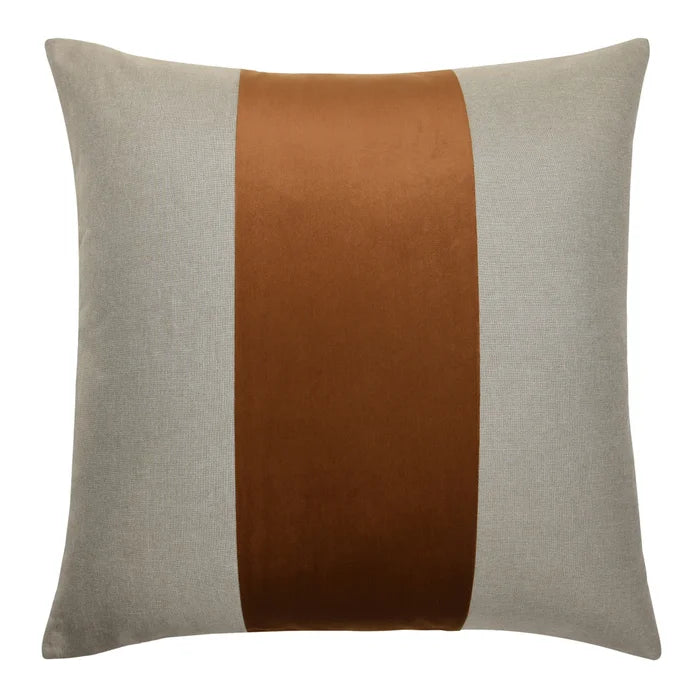 Copper Banded Pillow - 24x24