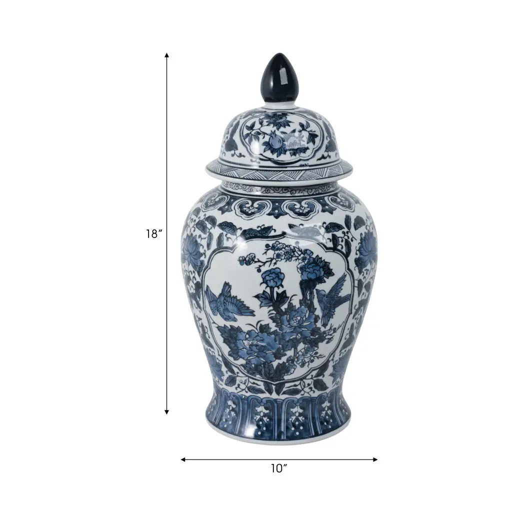 Chinoiserie Jar - 19"