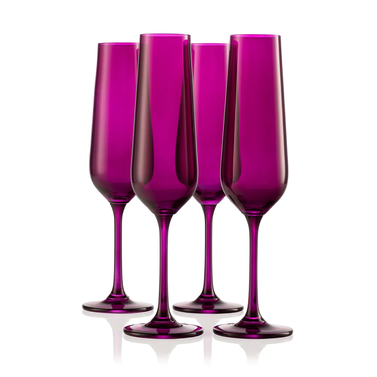 Champagne Glass - Amethyst