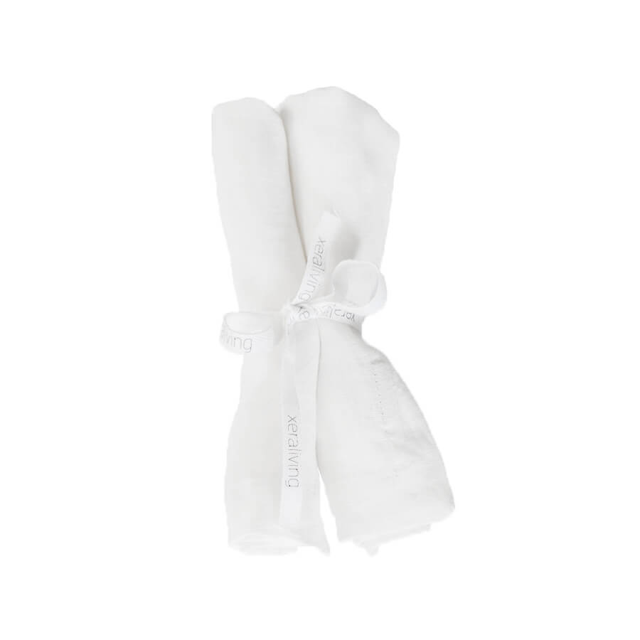 Cloth Napkin S/2 - White Linen