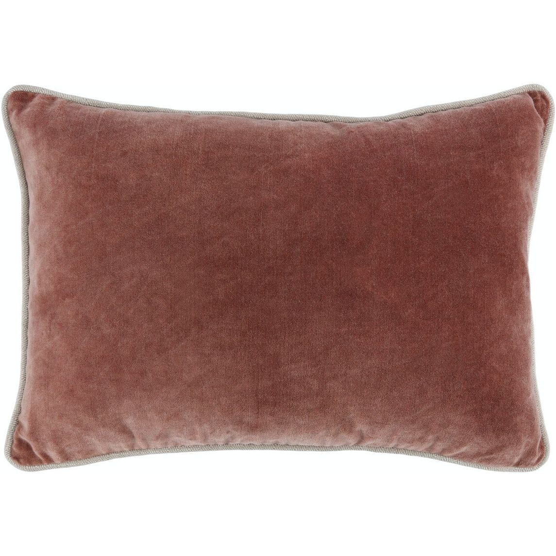 Heirloom Velvet Pillow - 14x20/Auburn