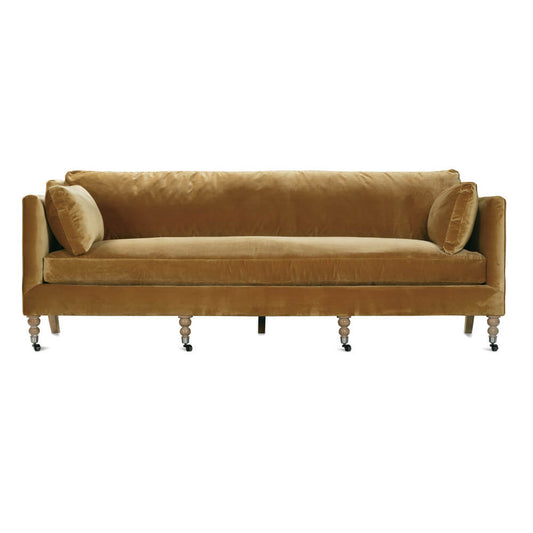 Madeline Sofa - Amber Velvet