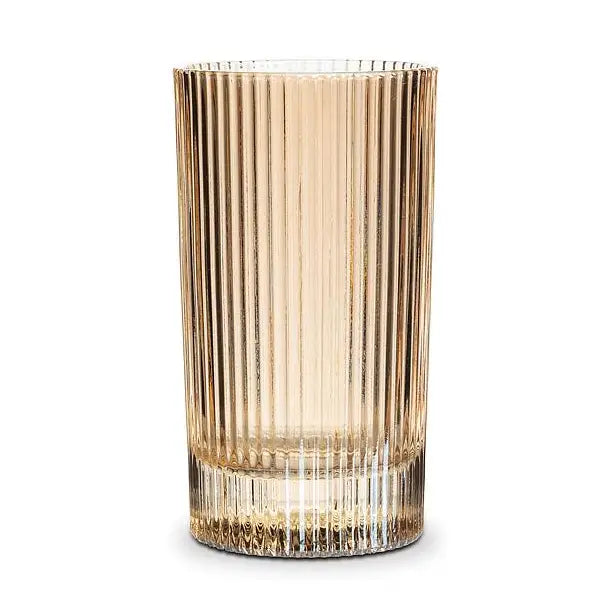 Amber Optic Highball S/6