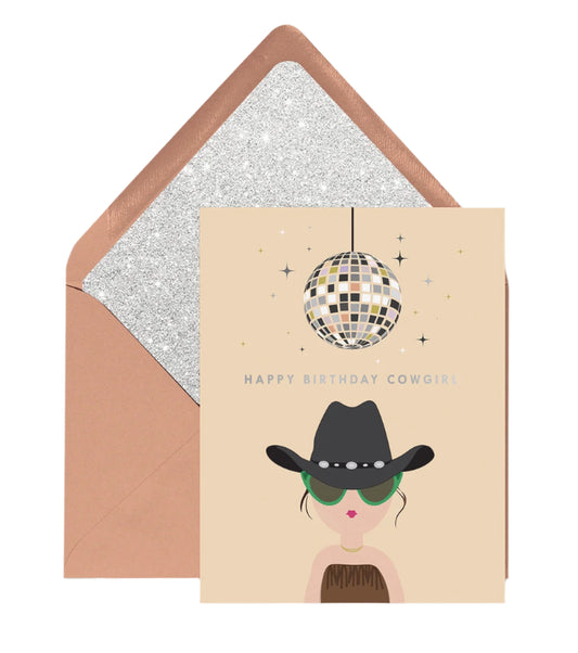 Card - Cowgirl Birthday