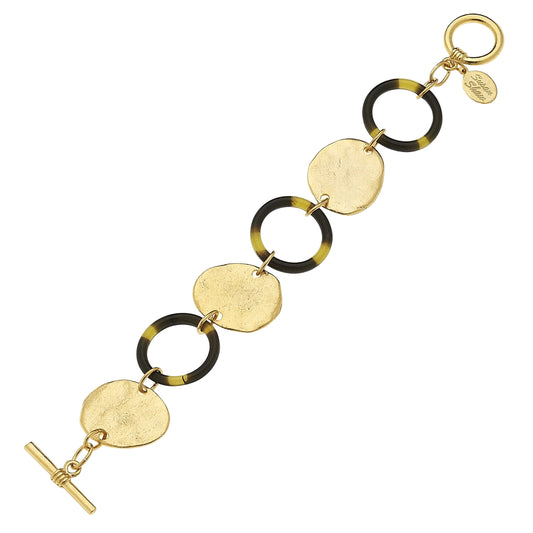 Gold Toggle Bracelet