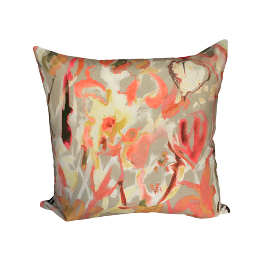 Abstract Floral Vanilla - 20x20