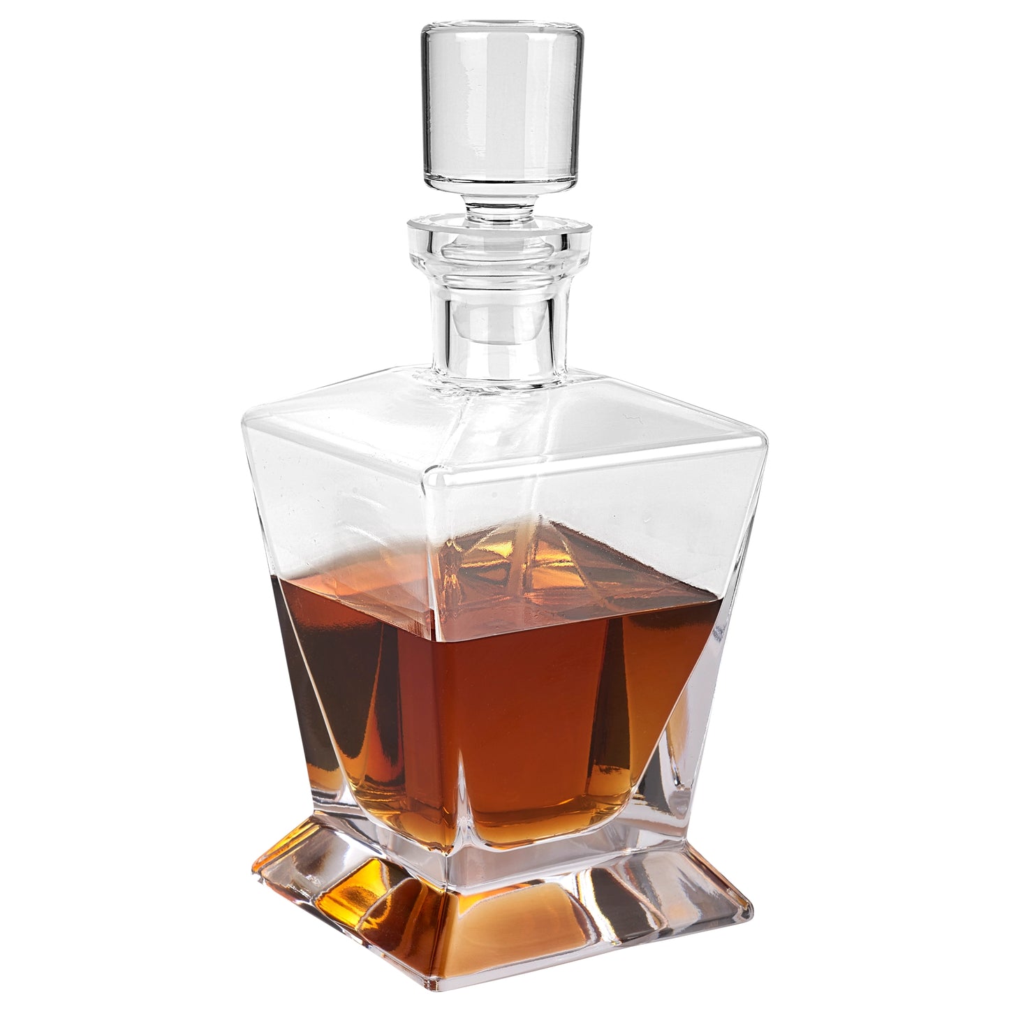 Regal Crystal Square Decanter