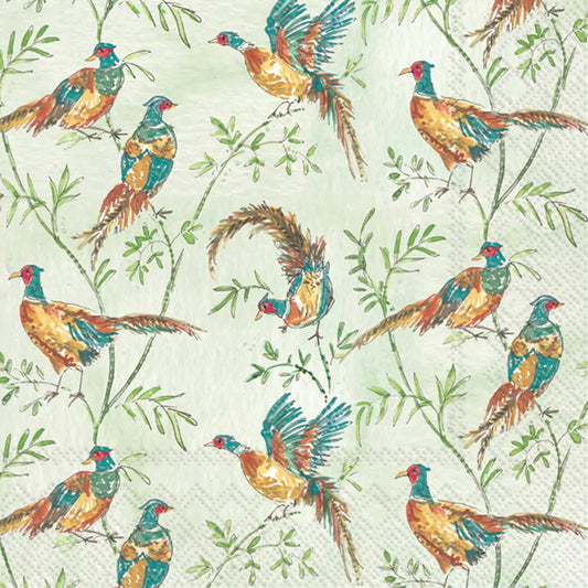 Luncheon Napkin - Colorful Pheasant