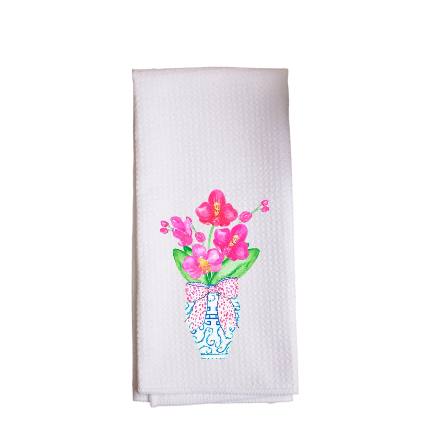 Tea Towel - Orchid