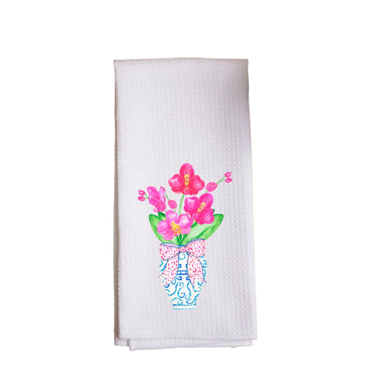 Tea Towel - Orchid