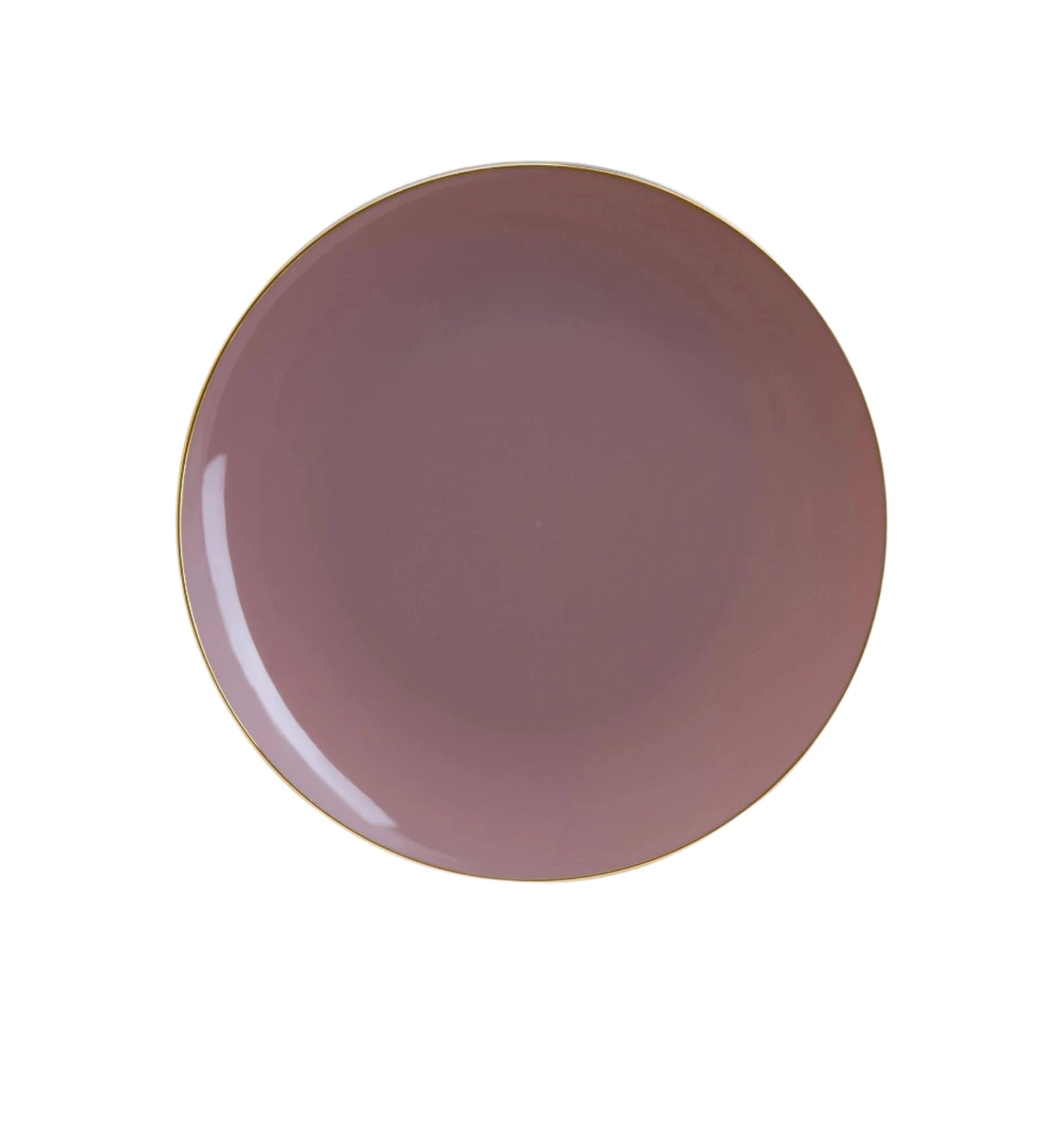 Plastic Plate (Small) - Mauve