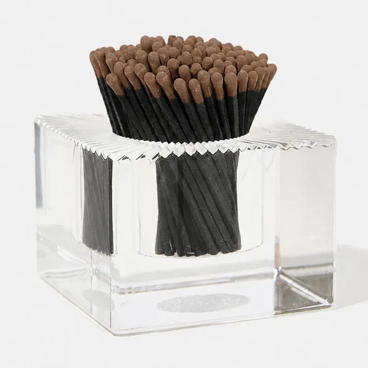 Acrylic Match Striker - Square/Espresso Matches