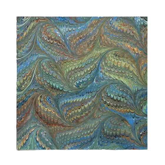 Cocktail Napkin - Wispy Marble