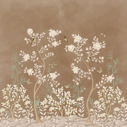 Cocktail Napkin - Mocha Forest