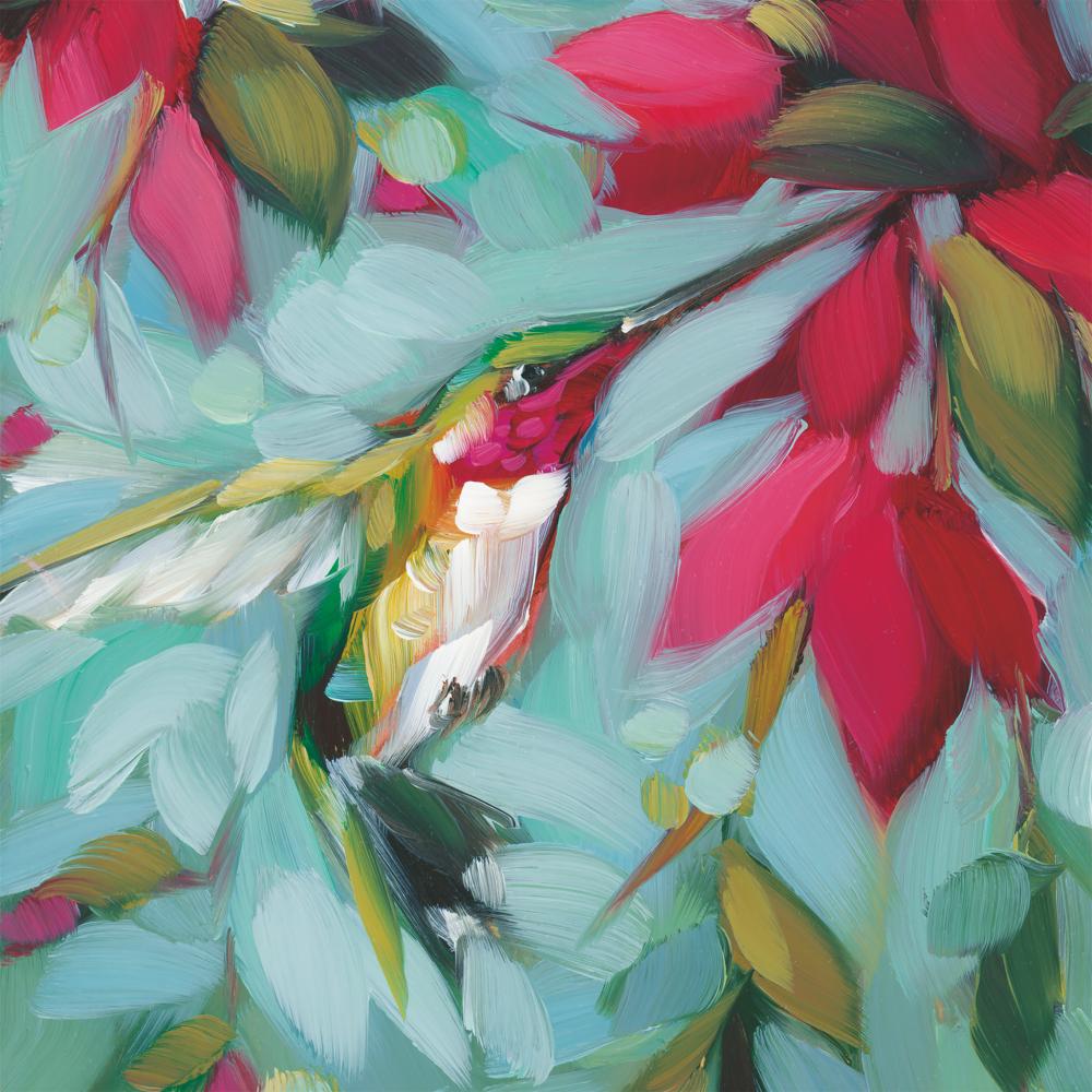 Cocktail Napkin - Hummingbird