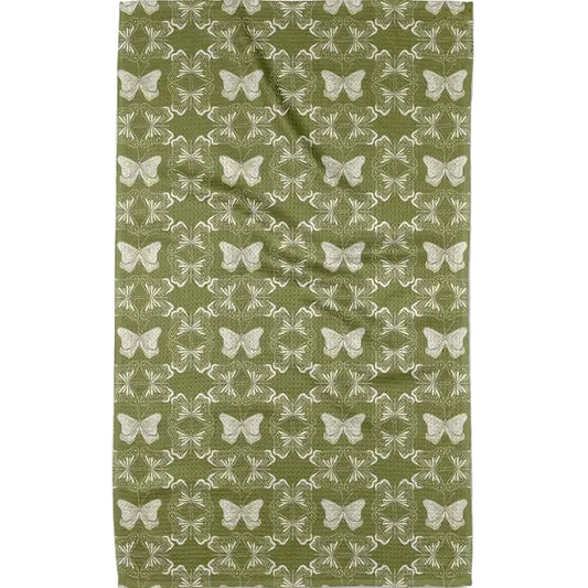 Tea Towel - Geometric Butterflies