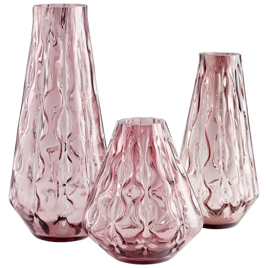 Glass Blush Vase