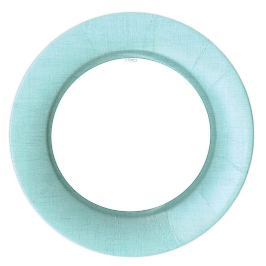 Paper Plate (Large) - Robin's Egg Blue