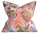 Coral Abstract Pillow - 22x22