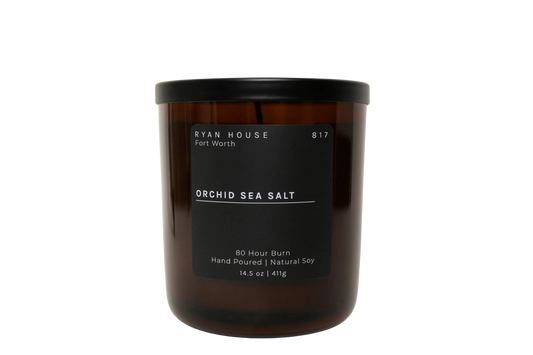 Orchid Sea Salt Candle