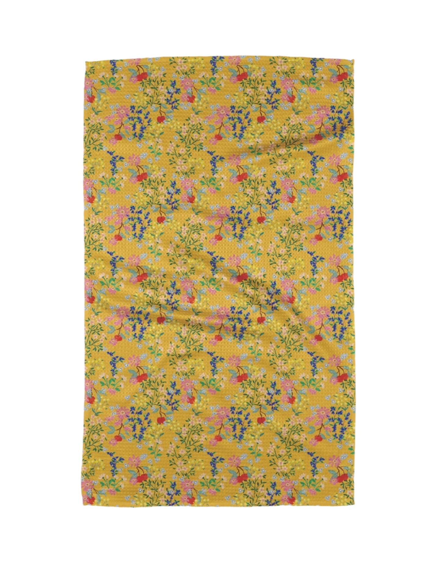 Tea Towel - Sunny Cherry Blossoms