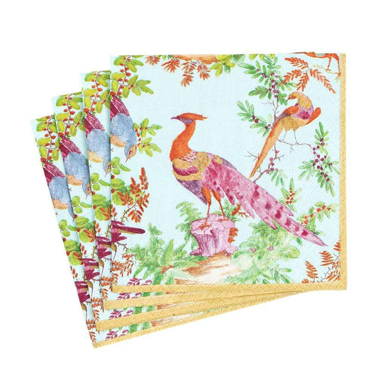 Luncheon Napkin - Chelsea Birds Blue