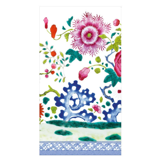 Guest Napkin - Floral Porcelain