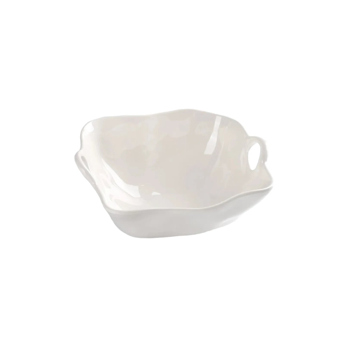 White Melamine - Large Bowl