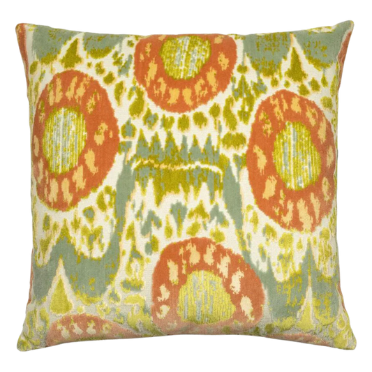 Melon Geo Abstract Pillow - 22x22