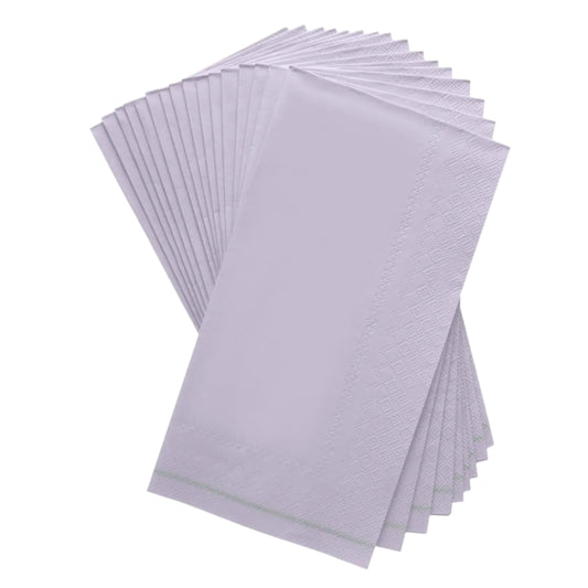 Guest Napkin - Lavender/Silver