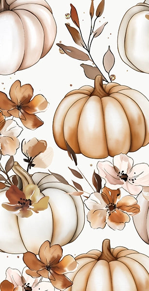 Guest Napkin - Autumn Pumpkins