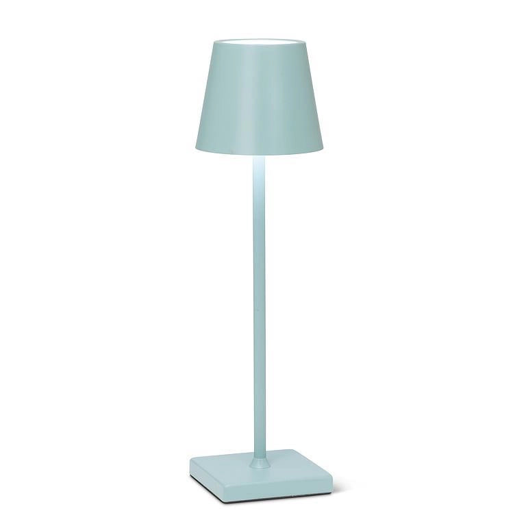 Portable Blue Table Lamp