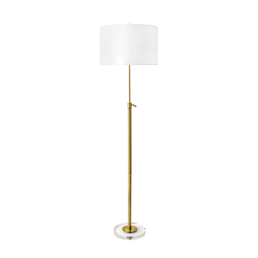 Crystal/Gold Floor Lamp