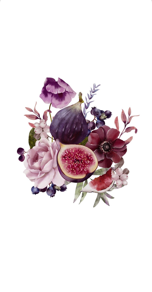 Guest Napkin - Fig Bouquet