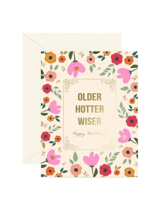 Card - Older Hotter Wiser
