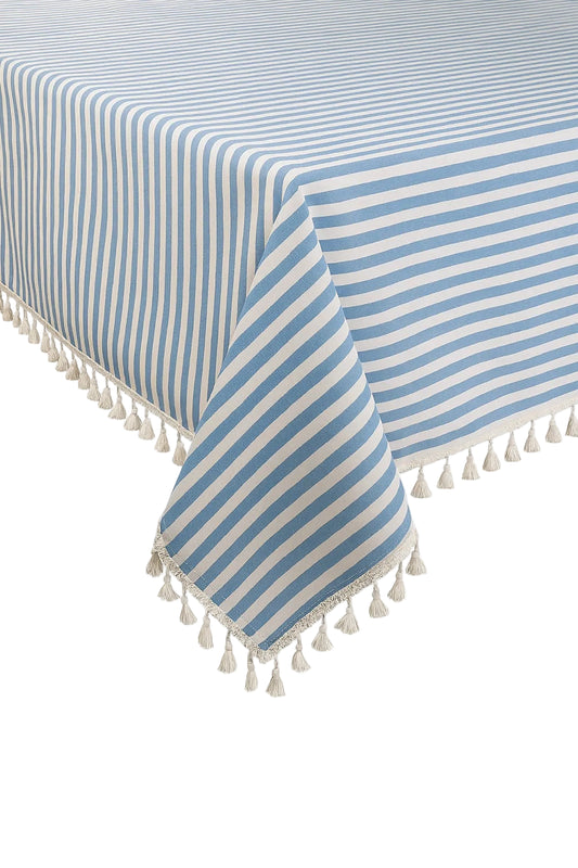 Tablecloth - French Blue Striped