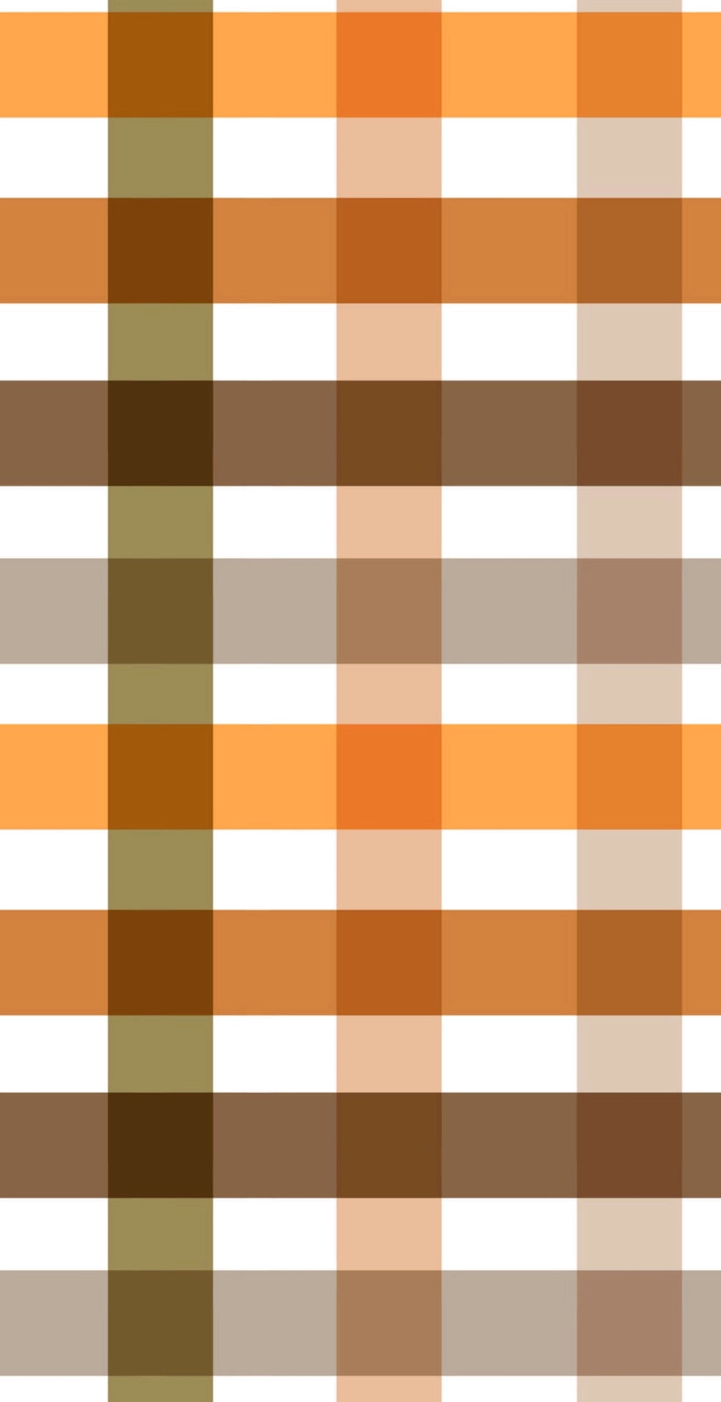 Guest Napkin - Autumn Gingham