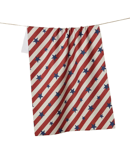 Tea Towel - Patriotic Stripe