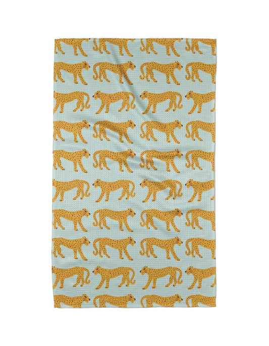 Tea Towel - Walking Cheetah