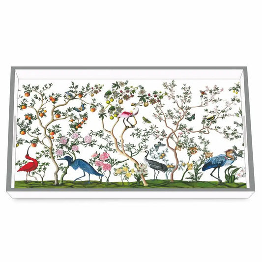 Bird & Branch Chinoiserie Lacquer Tray