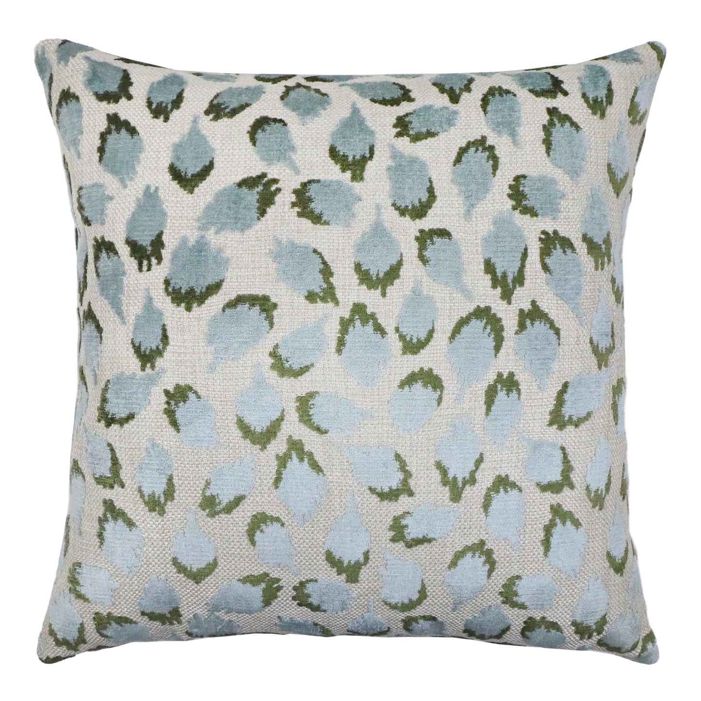 Mist Leopard Pillow - 22x22