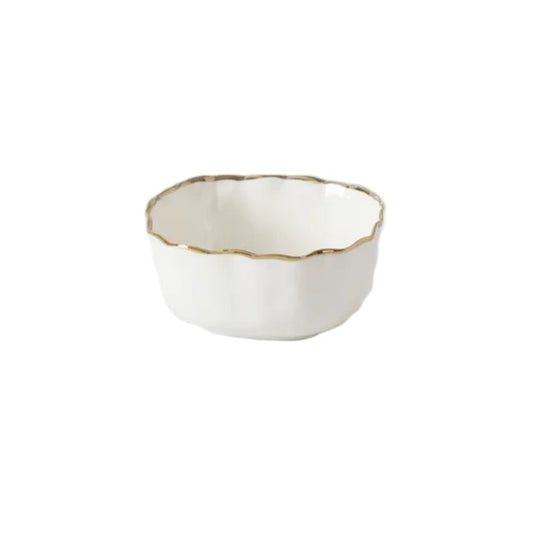 White Porcelain - Snack Bowl