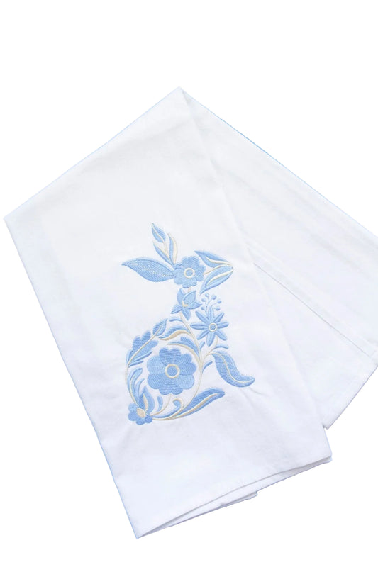 Tea Towel - Blue Bunny