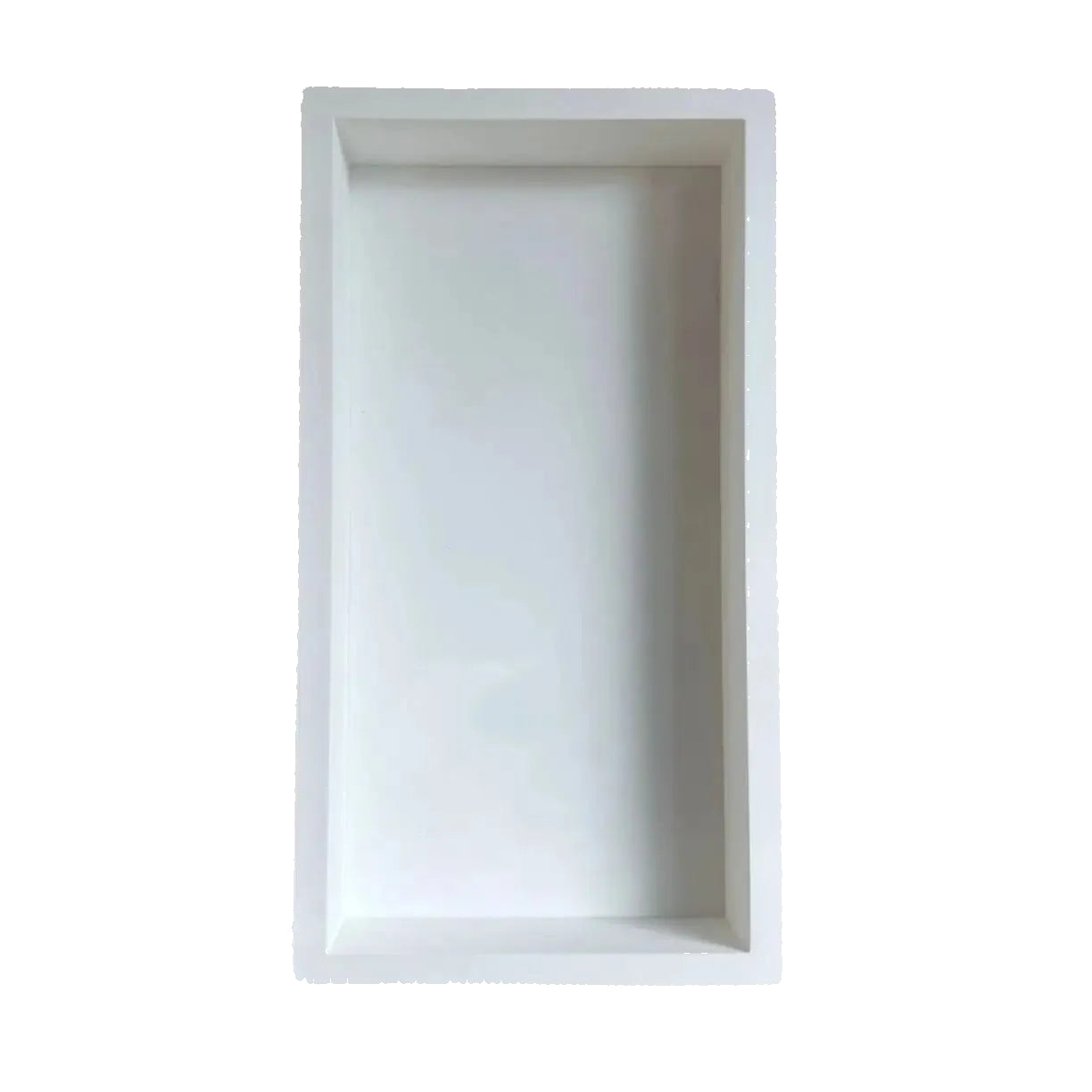 Guest Napkin Holder - White Faux Wood