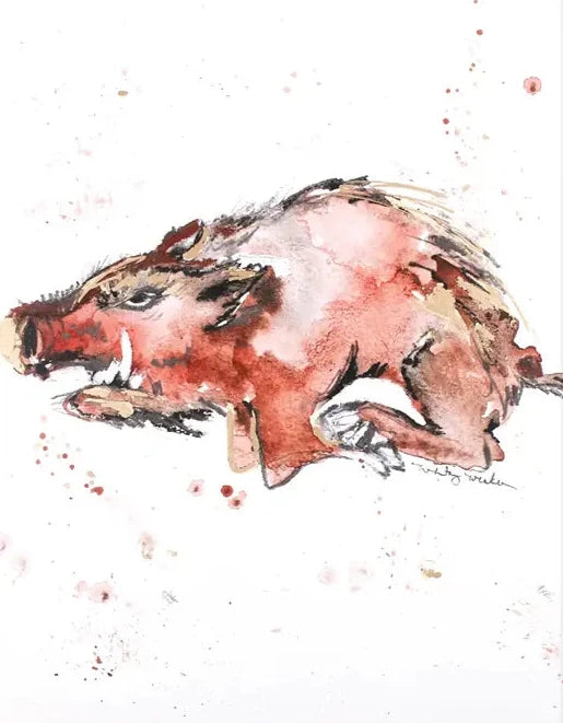 Razorback Print