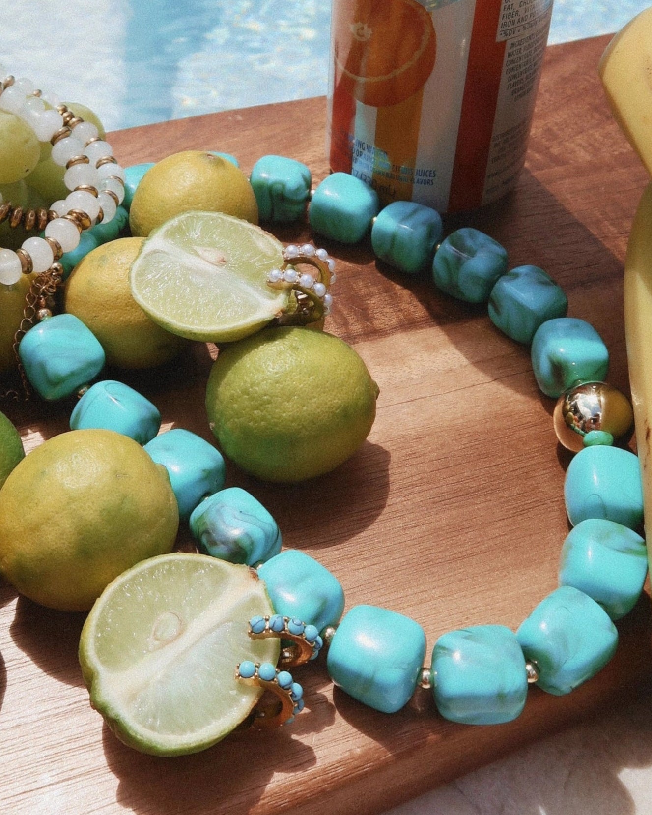 Turquoise Beaded Necklace
