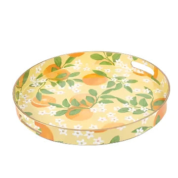 Citrus Round Tray