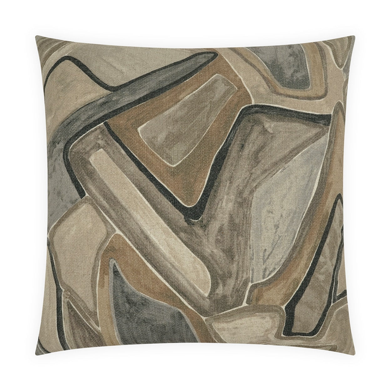 Moody Abstract Pillow - 24x24