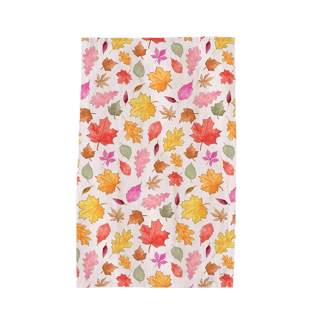 Tea Towel - Colorful Leaves