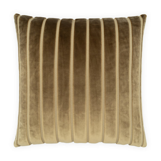 Walnut Striped Pillow - 24x24